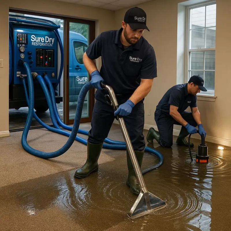 Water Extraction and Removal process in Reedley, CA